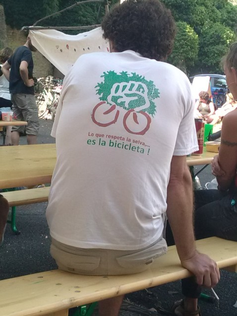 C’est la bicyclette qui respecte la forêt